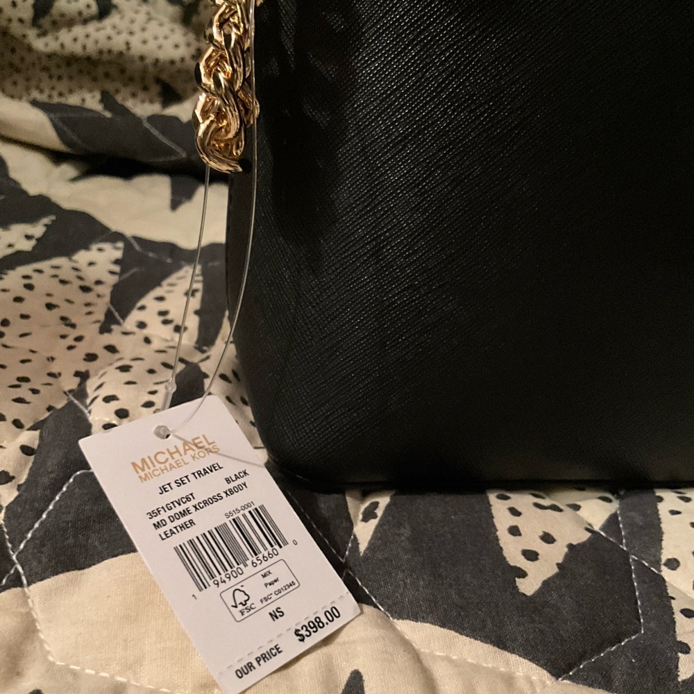 NWT Michael Kors • Jet Set Travel Medium Dome Crossbody Bag - Picture 7 of 10